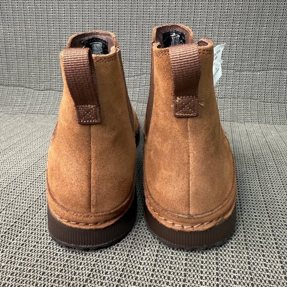 Chaco Womens Size 9 Brown Suede Paonia Chelsea Boots - Picture 3 of 8